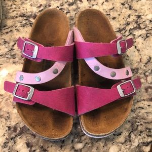 Birkenstock kids slide sandals